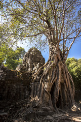 Fototapeta na wymiar Ta Som Angkor Wat Siem Reap Cambodia South East Asia is a small temple at Angkor, Cambodia, built at the end of the 12th century for King Jayavarman VII