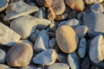 Small pebbles and stones