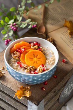 Porridge d'avoine au Lait D'amandes et Fruits