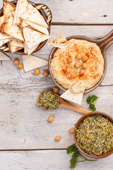 Hummus, chickpea dip