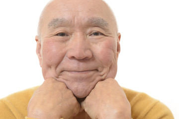 笑顔のシニア