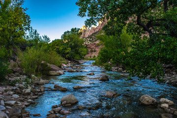Sunset in Zion National Park