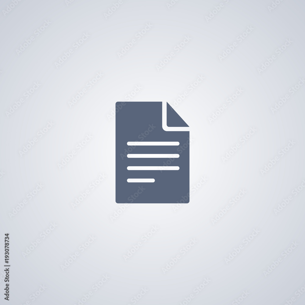 Poster web file icon, web document icon
