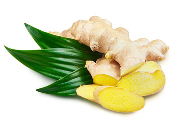 Ginger Isolated on a white