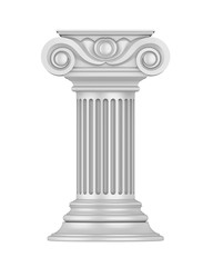 Classic Columns Isolated