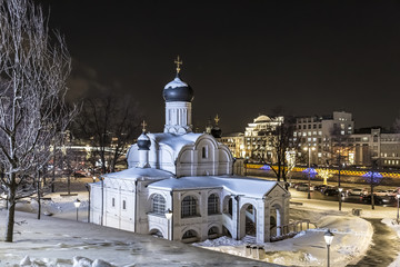 Moscow. The Church of the Conception of Anna, the beginning of the 16th century. Historical...