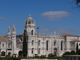 Fototapeta na wymiar monastery dos jeronimo