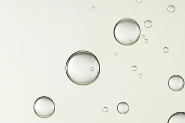 Foto auf Acrylglas Wasser Beautiful air bubbles
