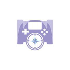 Compass Game Logo icon Design
