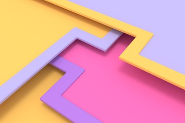 Abstract background. 3D rendering.