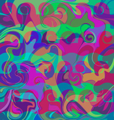 abstract colored image of wave