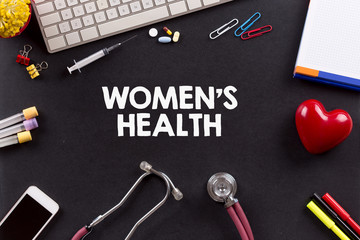 Health Concept: WOMEN'S HEALTH
