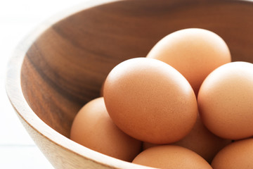 たまごのアップ