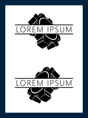 gear in perspective for company logo