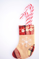 A Christmas sock