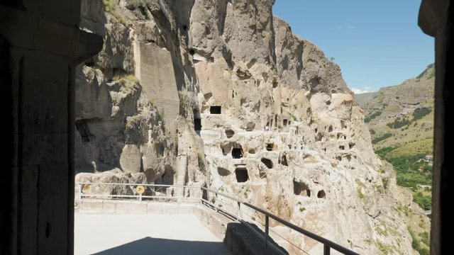 The ancient cave monastery Vardzia - Georgia