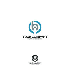 b - logo template