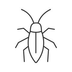 Cockroach linear icon
