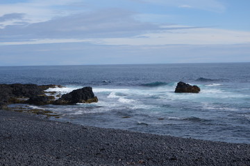 Fototapeta na wymiar アイスランド共和国、スナイフェルス半島先端の海岸