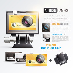 Action Camera Poster