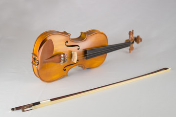 Fototapeta premium the most romantic violin in musical instruments