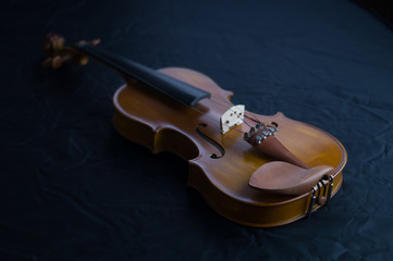 Fototapeta premium the most romantic violin in musical instruments