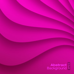 Purple Wavy background. Vector illustration.