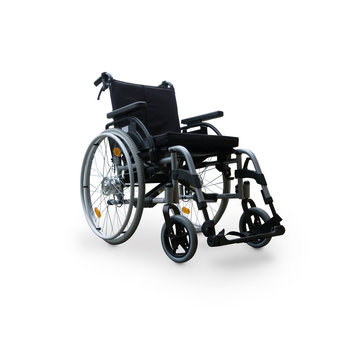 Rollstuhl isoliert