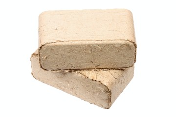 Alternative fuel, wood sawdust briquettes 