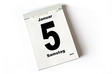 5. Januar 2019