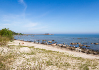 Fototapeta na wymiar Coast of Baltic sea.