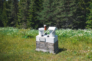 Equipment of Meteorological Station