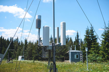 Metal Equipment of Meteorological Station