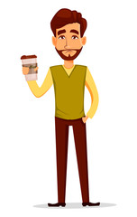 Business man with beard