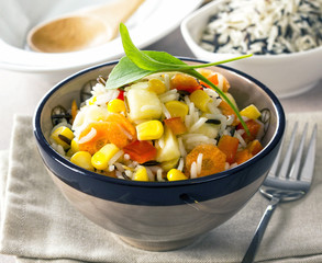 Stir fried rice