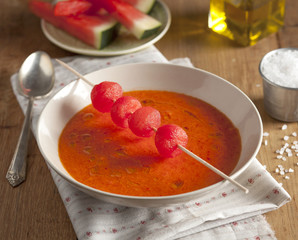 Watermelon soup