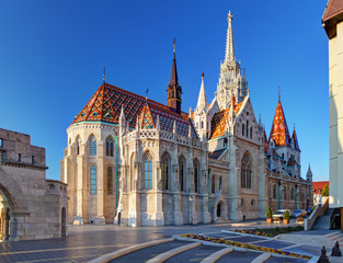 Naklejka premium Budapeszt - kościół Mathias, Węgry