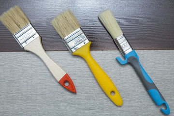 a set of tools for painting a house
