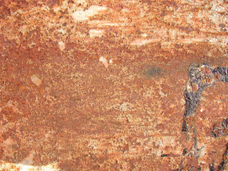 Abstract corroded colorful rusty metal background, rusty metal texture