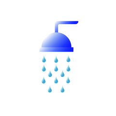 gradient shower icon