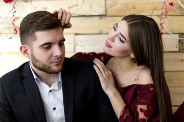 Young couple in love