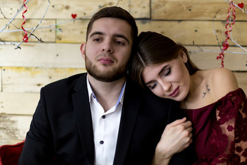 Young couple in love