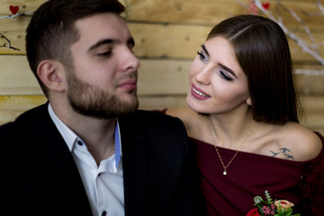 Young couple in love