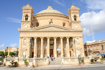 Fototapeta premium Church of the Assumption of Our Lady at Mosta, Malta
