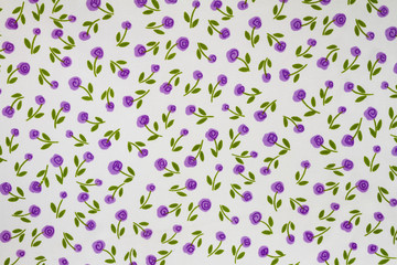 Silk fabric tapestry with floral romantic texture. Paint, background, pattern .