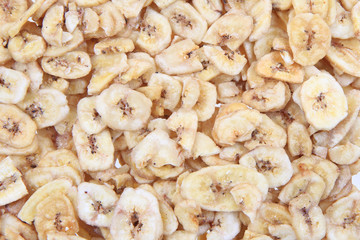 dried banana texture