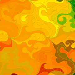 Vector wave background of doodle hand drawn lines