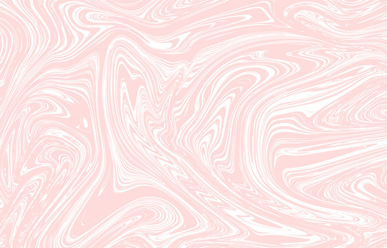 Light Pink Marble Texture Design. Vector Background.