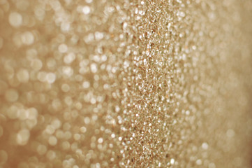 Abstract gray, green background with glass bokeh with space for text