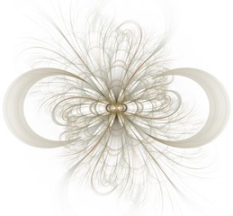 Beautif background. Abstract fractal illustration generated by computer.